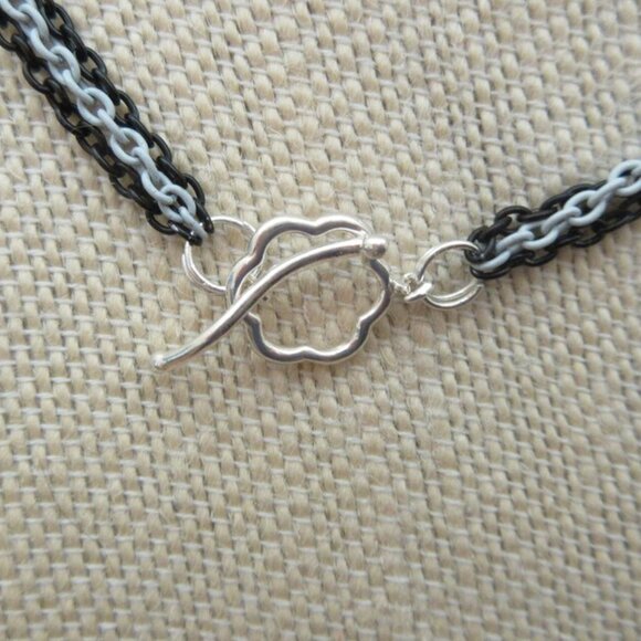 Handmade Las Vegas Raiders Wood Tile Pendant Necklace - Picture 2 of 2